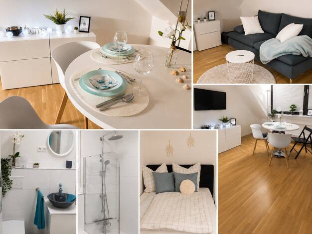 Wohnung zur Miete 1.225 € 1 Zimmer 32 m² 2. Geschoss frei ab 15.09.2026 Wachtelweg Trudering-Riem München 81827