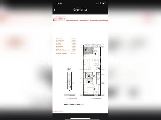 Maisonette zur Miete Tauschwohnung 700 € 2 Zimmer 67 m² 2. Geschoss Mühlenberg Ricklingen 30457