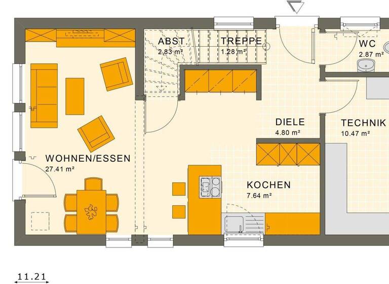 Doppelhaushälfte zum Kauf - Erstbezug provisionsfrei 470.000 € 4 Zimmer 112 m² 235 m² Grundstück Unterbrunnenreuth Ingolstadt 85051
