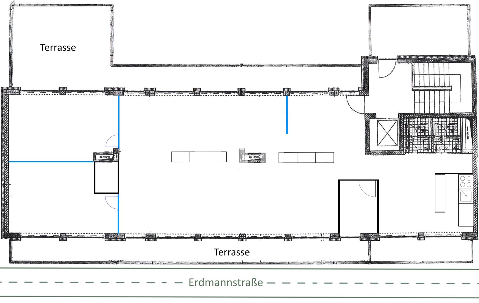 Bürofläche zur Miete provisionsfrei 18,50 € 214 m²<br/>Bürofläche Ottensen Hamburg 22765