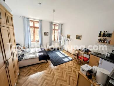 Wohnung zur Miete Tauschwohnung 280 € 1 Zimmer 26 m² 1. Geschoss Zentrum - Süd Leipzig 04107