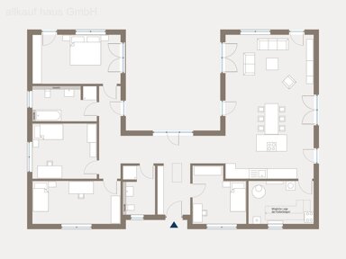 Bungalow zum Kauf provisionsfrei 546.979 € 5 Zimmer 171,6 m² 395 m² Grundstück Neustadt Neustadt a.d. Aisch 91456