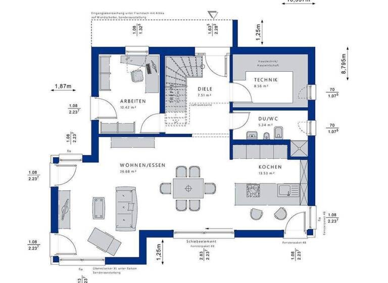 Einfamilienhaus zum Kauf 621.146 € 5 Zimmer 155 m² 589 m² Grundstück Lüdersdorf 23923
