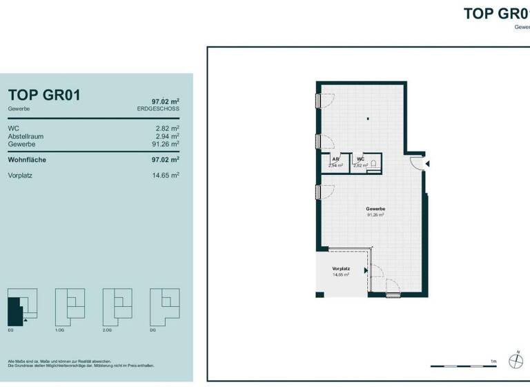 Büro zum Kauf - Erstbezug 530.000 € 1 Zimmer 91,3 m² Bürofläche Am Ruggbach Lochau 6911