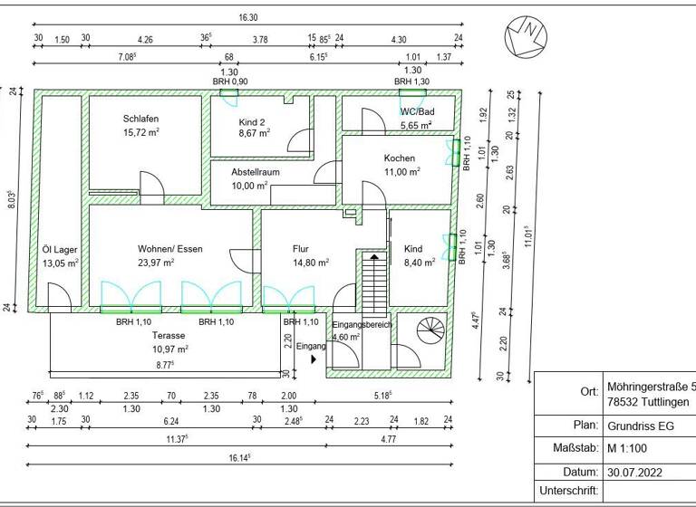 Mehrfamilienhaus zum Kauf 510.000 € 9 Zimmer 200,7 m² 372 m² Grundstück Tuttlingen 78532
