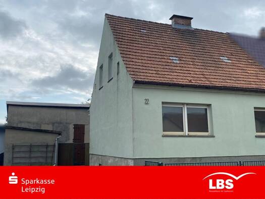 Doppelhaushälfte zum Kauf 62.000 € 3 Zimmer 89,6 m² 858 m² Grundstück Beilrode Beilrode 04886