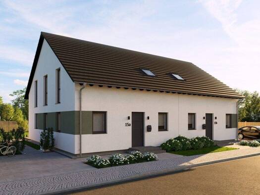 Doppelhaushälfte zum Kauf - Erstbezug 634.900 € 4 Zimmer 155,5 m² 238 m² Grundstück Brand Aachen 52078