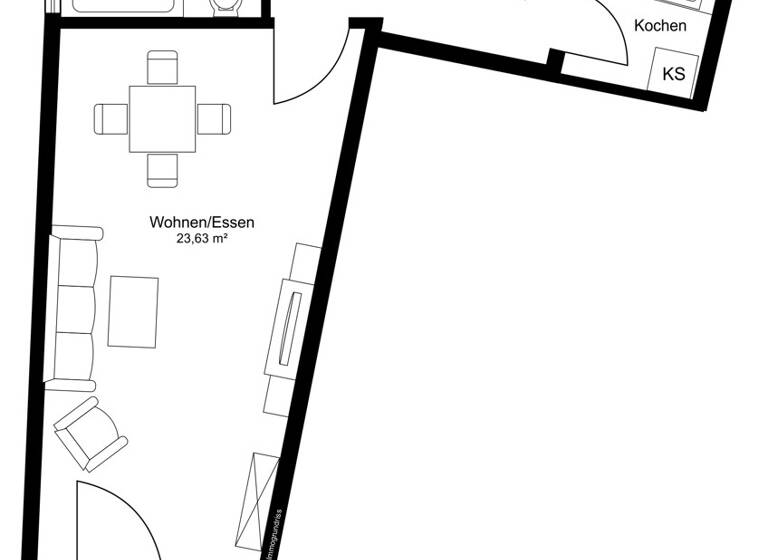 Studio zum Kauf 129.900 € 1 Zimmer 23,6 m² 1. Geschoss Zell am See 5700