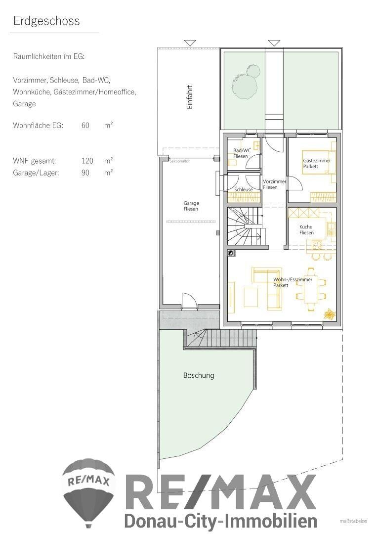 Reihenmittelhaus zum Kauf 529.000 € 5 Zimmer 120 m²<br/>Wohnfläche 336 m²<br/>Grundstück Walpersdorf 3131