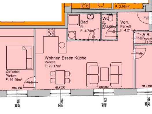 Wohnung zur Miete 654 € 3 Zimmer 70,3 m² 1. Geschoss frei ab 01.01.2027 Eggenberg Graz 8020