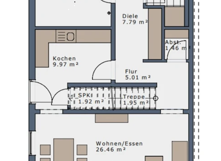 Doppelhaushälfte zum Kauf 1.220.000 € 5 Zimmer 144 m² 467 m² Grundstück Holzkirchen 83607