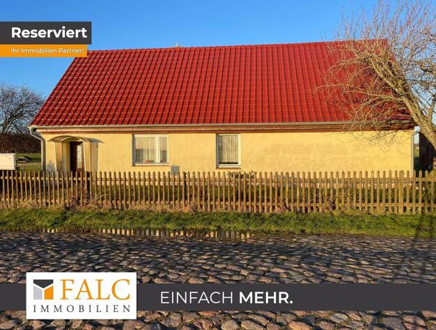 Einfamilienhaus zum Kauf provisionsfrei 120.000 € 3 Zimmer 61 m² 2.447 m² Grundstück Buchholz Papenhagen 18510