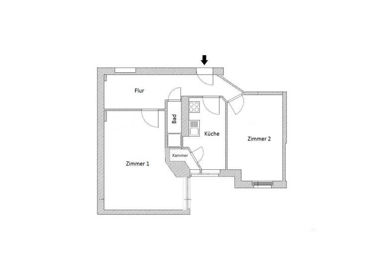 Wohnung zum Kauf 289.500 € 2 Zimmer 58,6 m²<br/>Wohnfläche 3.<br/>Geschoss Wedding Berlin 13353