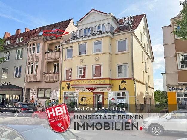 Wohnung zum Kauf 209.000 € 2 Zimmer 56 m² 3. Geschoss Huckelriede Bremen 28201