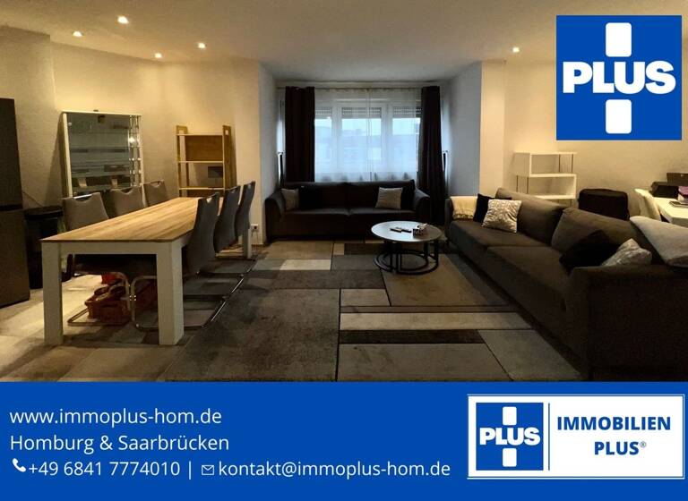 Wohnung zur Miete 430 € 2 Zimmer 60 m²<br/>Wohnfläche 3.<br/>Geschoss ab sofort<br/>Verfügbarkeit Homburg Homburg 66424