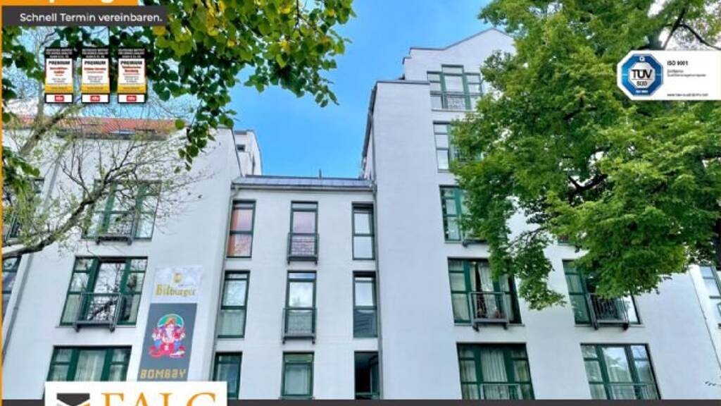 Wohnung zum Kauf 145.000 € 2 Zimmer 43,2 m² 1. Geschoss Johannstadt-Nord Dresden / Johannstadt-Nord 01307