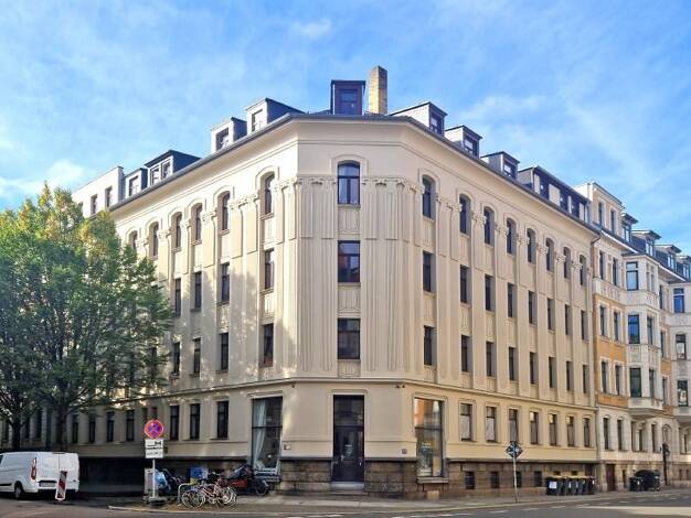 Wohnung zur Miete 1.400 € 4 Zimmer 123,1 m² 3. Geschoss Volckmarstraße 6 b Reudnitz-Thonberg Leipzig 04317