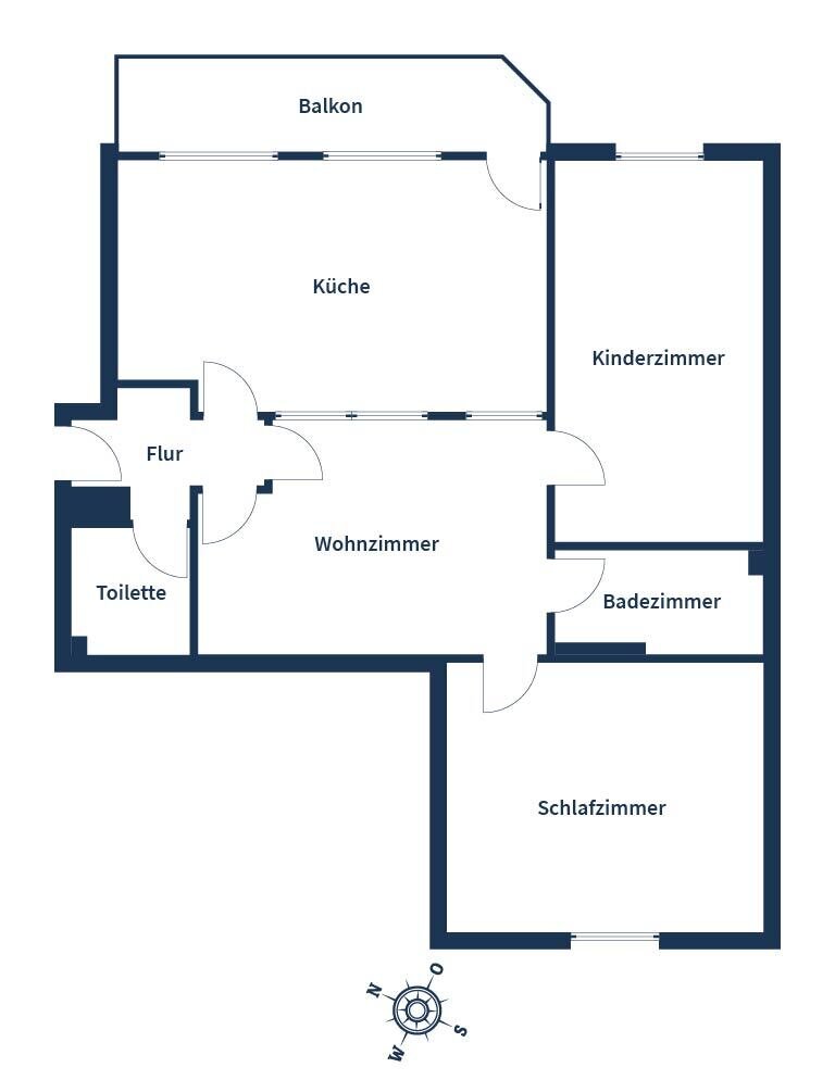 Wohnung zum Kauf 145.000 € 3 Zimmer 78 m²<br/>Wohnfläche 2.<br/>Geschoss ab sofort<br/>Verfügbarkeit Wadgassen Wadgassen 66787