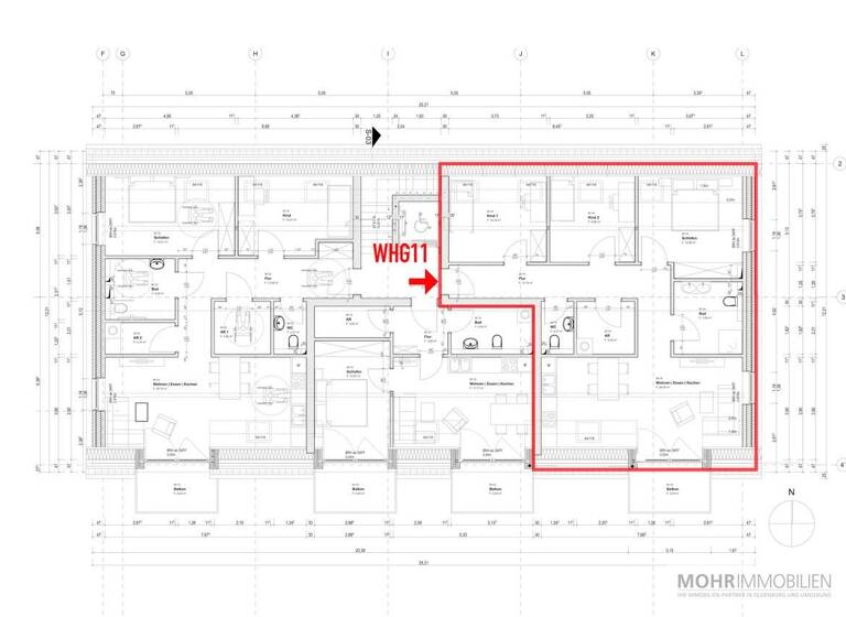 Mehrfamilienhaus zur Miete 1.200 € 4 Zimmer 90 m²<br/>Wohnfläche ab sofort<br/>Verfügbarkeit Bahnhofsstraße 1B Hatterwüsting II Hatten 26209