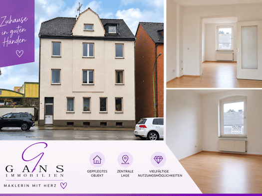 Wohnung zur Miete 555 € 3,5 Zimmer 83 m² 1. Geschoss frei ab 01.11.2026 Castroper Straße 164 Börnig Herne 44628