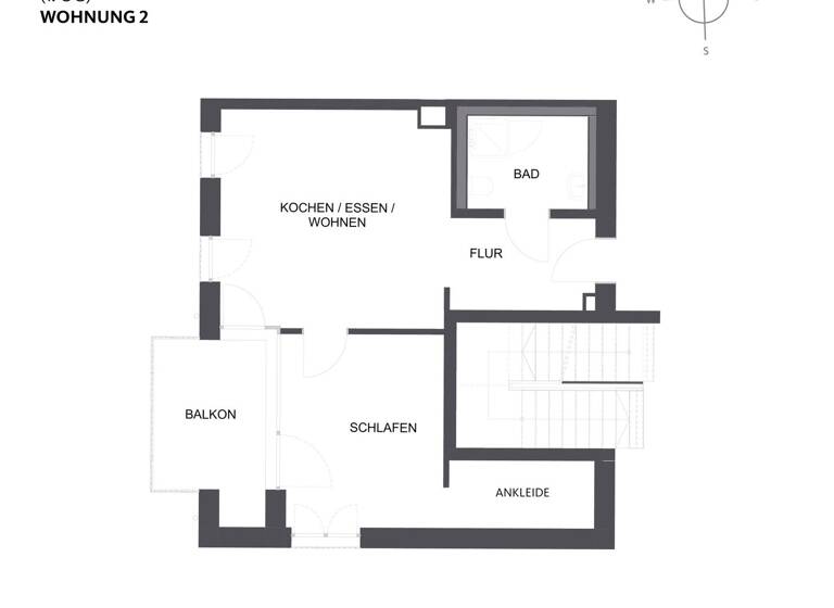 Wohnung zum Kauf - Erstbezug provisionsfrei 395.000 € 2 Zimmer 59,6 m² 1. Geschoss Denzlingen 79211
