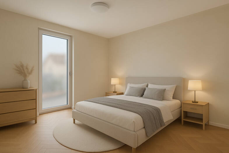 Wohnung zum Kauf - Neubau provisionsfrei 327.900 € 3 Zimmer 72,9 m² frei ab 01.12.2025 Freckenfeld 76872