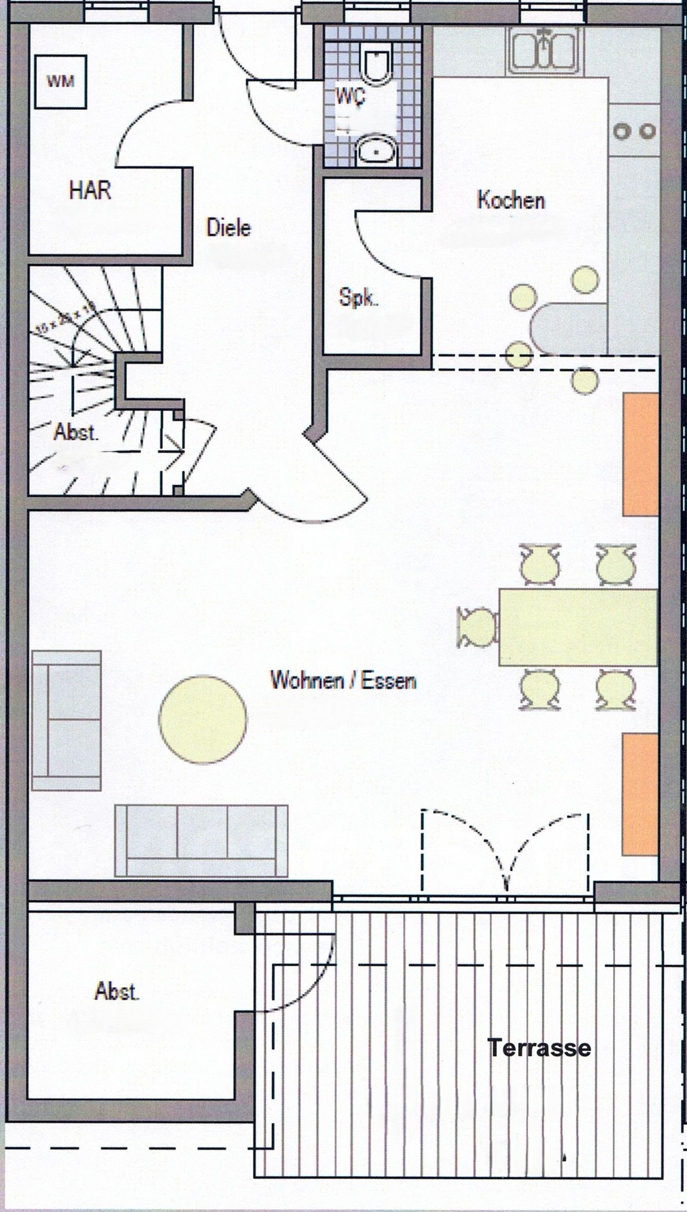 Reihenmittelhaus zum Kauf provisionsfrei 365.000 € 5 Zimmer 140 m²<br/>Wohnfläche 270 m²<br/>Grundstück ab sofort<br/>Verfügbarkeit Rohrwiesenstraße 9b Holländische Straße Kassel 34127