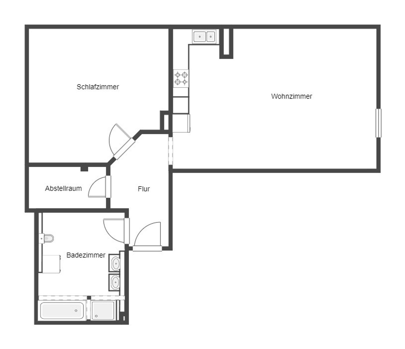 Immobilie zum Kauf als Kapitalanlage geeignet 120.000 € 2 Zimmer 72 m²<br/>Fläche Naunhof Naunhof 04683