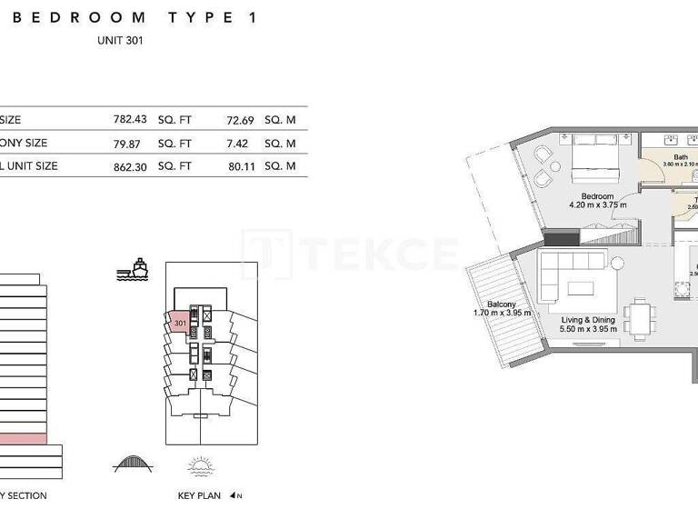 Wohnung zum Kauf 748.000 € 3 Zimmer 122 m² EG Dubai