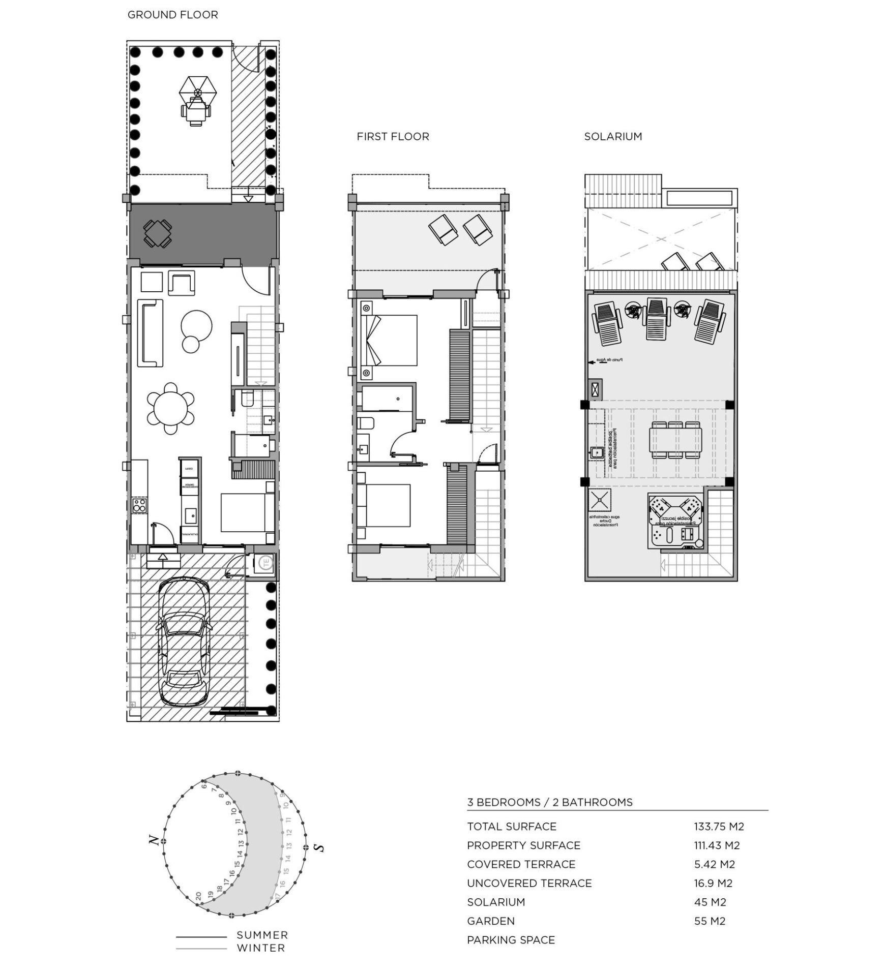 Einfamilienhaus zum Kauf provisionsfrei 411.500 € 4 Zimmer 95 m²<br/>Wohnfläche 111 m²<br/>Grundstück CIUDAD QUESADA