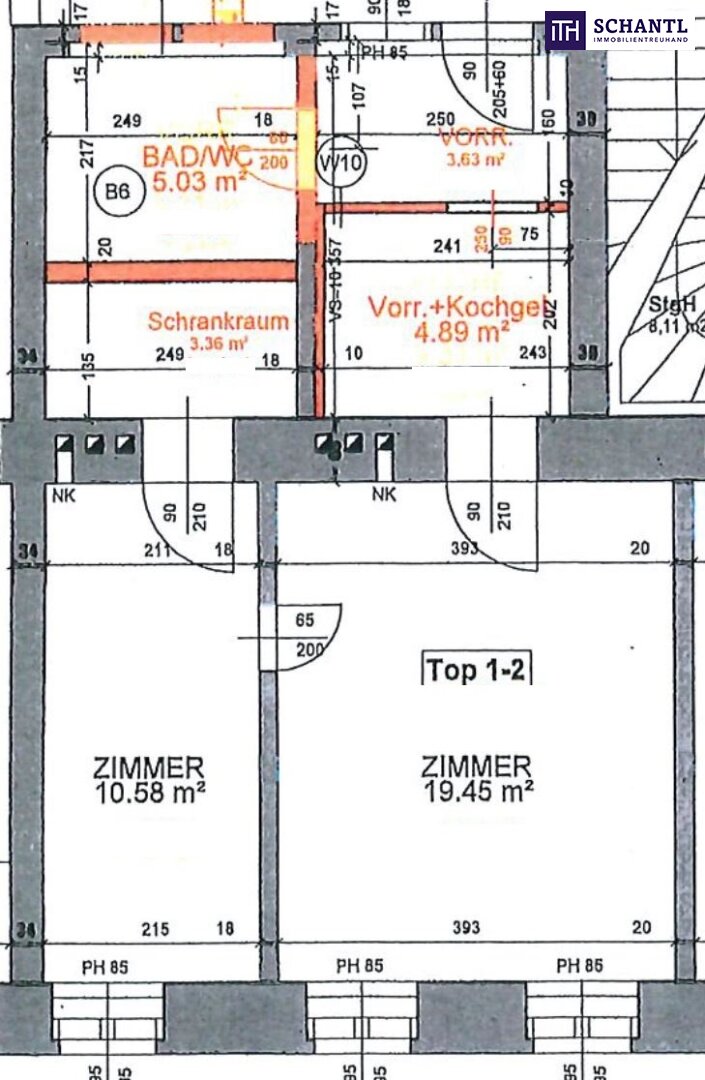 Wohnung zum Kauf 239.000 € 2 Zimmer 49 m²<br/>Wohnfläche EG<br/>Geschoss Jeneweingasse Wien 1210