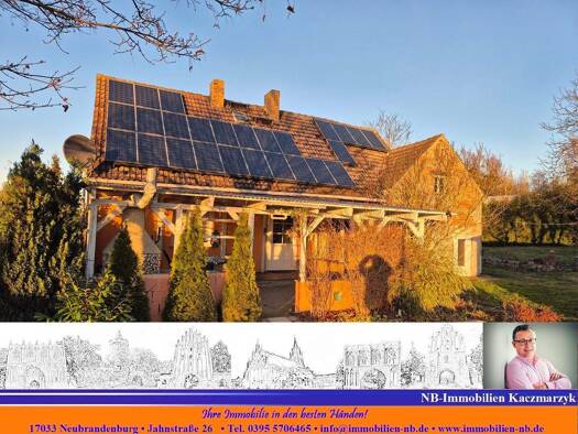 Einfamilienhaus zum Kauf 105.000 € 4 Zimmer 98 m² 998 m² Grundstück frei ab 01.01.2026 Eschengrund Neubrandenburg 17034