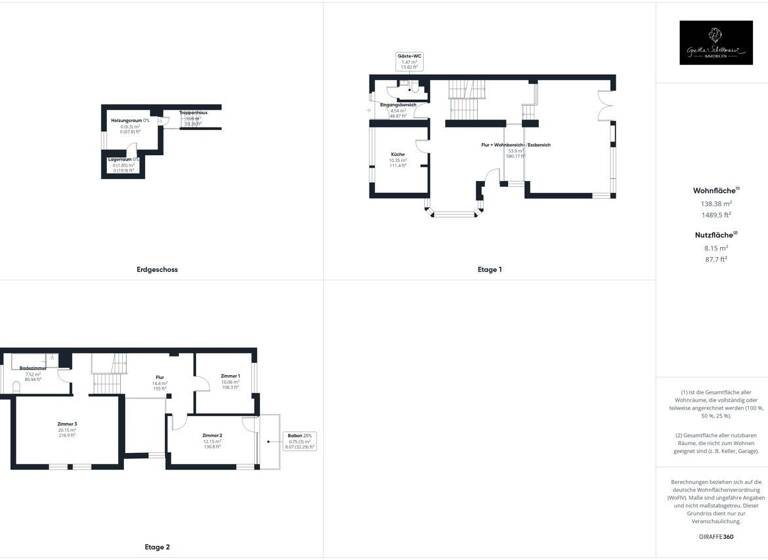 Doppelhaushälfte zum Kauf 347.000 € 7 Zimmer 195 m² 232 m² Grundstück Veitshöchheim 97209