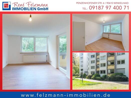 Wohnung zum Kauf 194.000 € 2 Zimmer 50,3 m² 1. Geschoss Langwasser Südöstliche Außenstadt 90473
