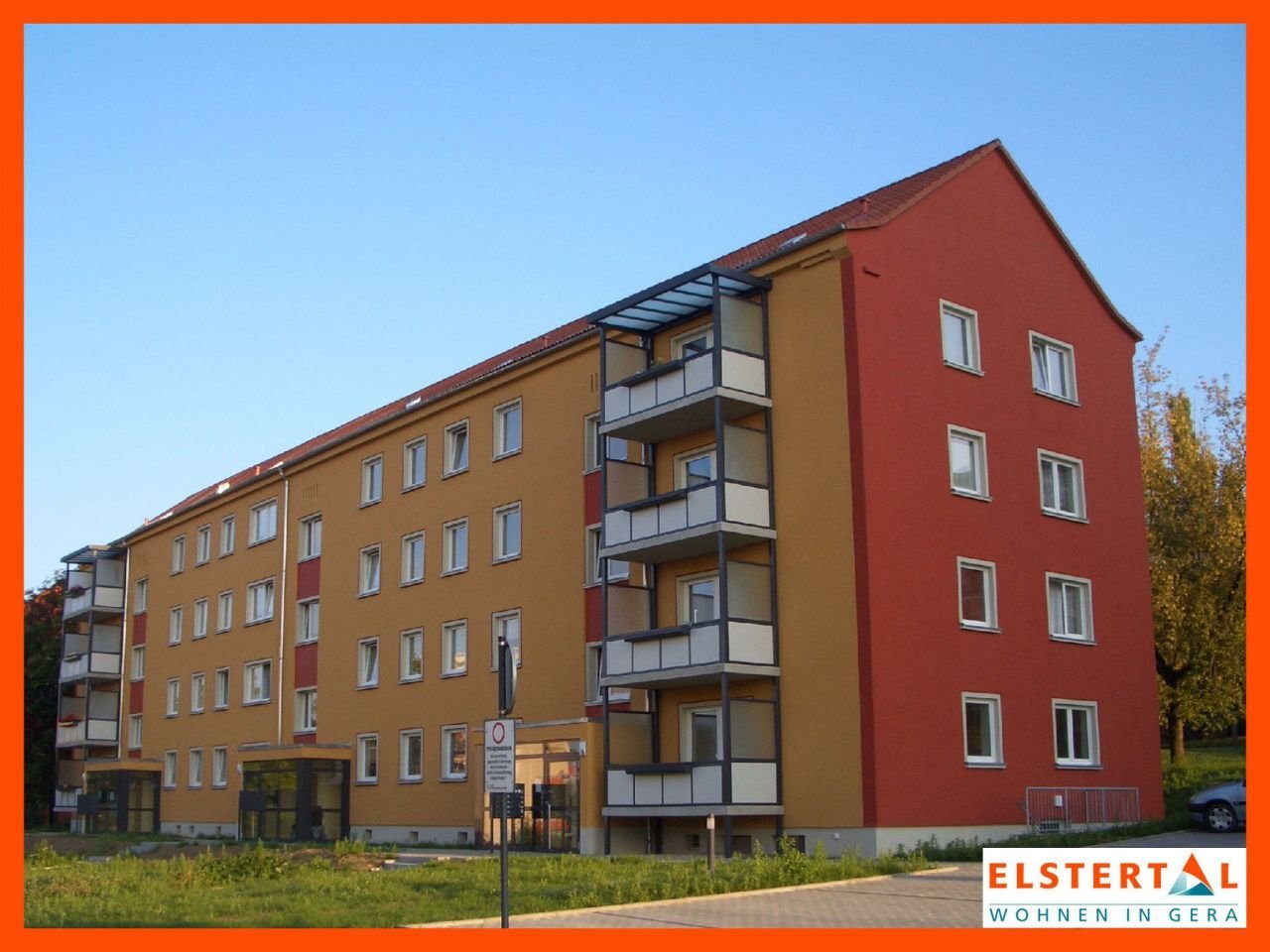 Wohnung zur Miete 300 € 2 Zimmer 45 m²<br/>Wohnfläche EG<br/>Geschoss Erich-Mühsam-Straße 20 Bieblach 3 Gera 07546