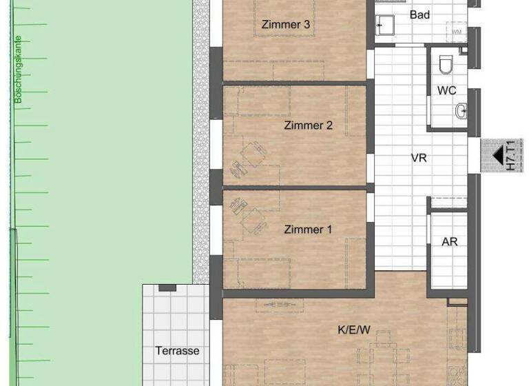 Wohnung zum Kauf - Erstbezug 332.900 € 4 Zimmer 92 m² EG Kalsdorf bei Graz 8401