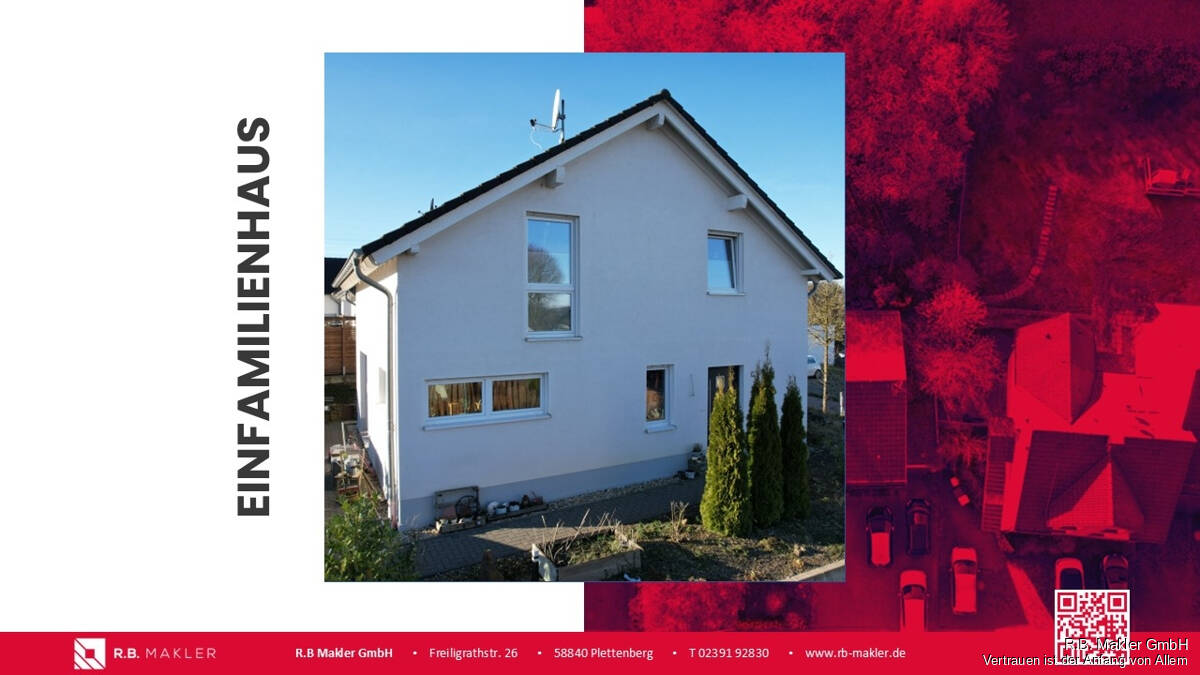 Einfamilienhaus zum Kauf 415.000 € 5 Zimmer 127 m²<br/>Wohnfläche 454 m²<br/>Grundstück Innenstadt Hückeswagen 42499