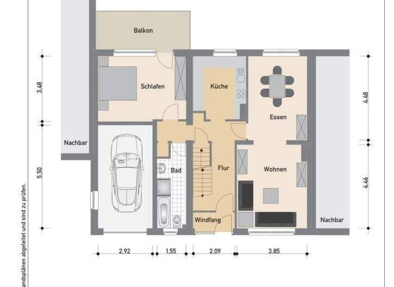 Reihenmittelhaus zum Kauf provisionsfrei 399.000 € 7 Zimmer 145,5 m² 654 m² Grundstück Pries Kiel 24159