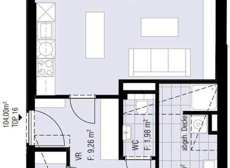 Penthouse zum Kauf - Erstbezug 1.153.000 € 3 Zimmer 88,3 m² 4. Geschoss Wien,Mariahilf 1060