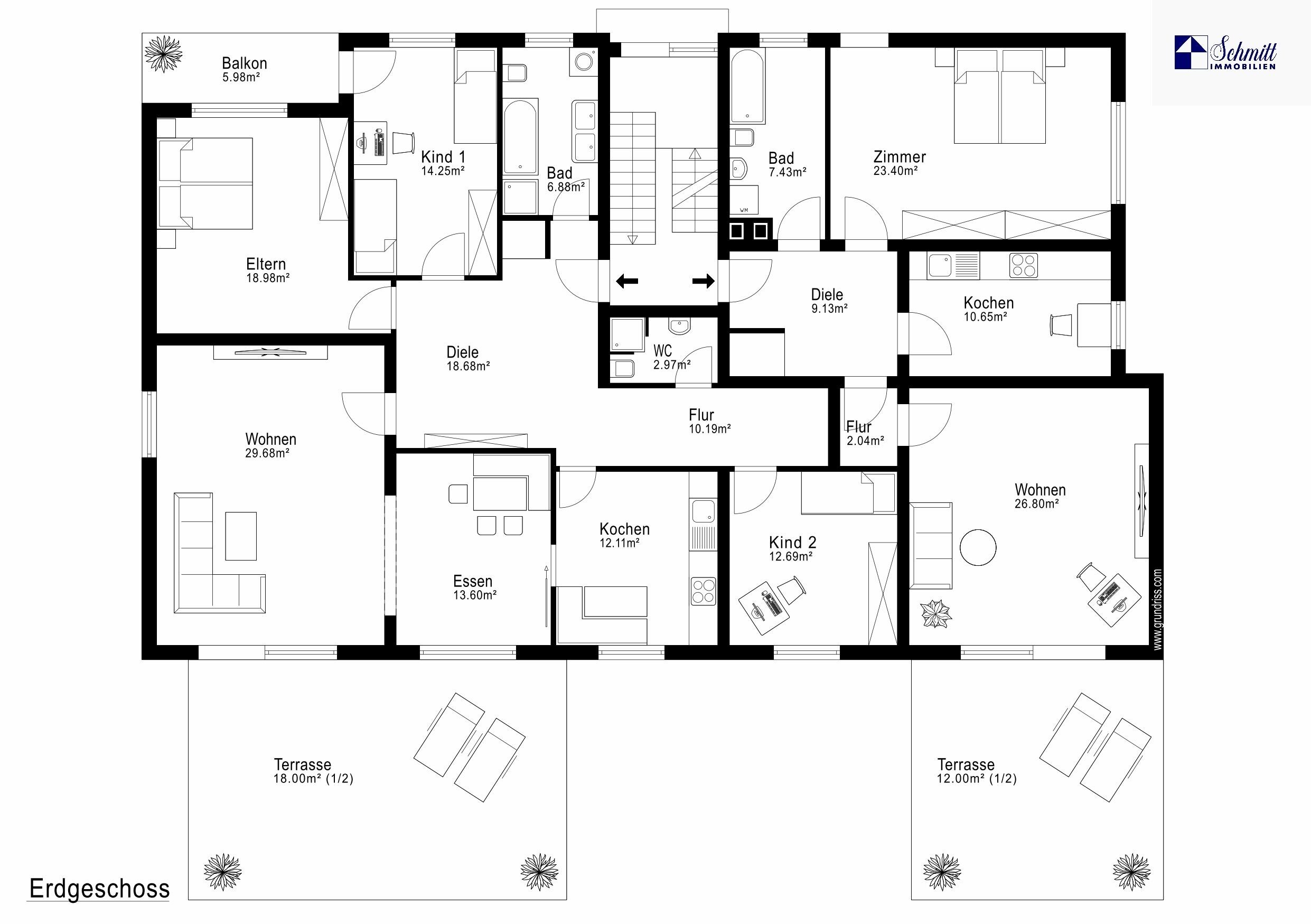 Mehrfamilienhaus zum Kauf als Kapitalanlage geeignet 1.600.000 € 20 Zimmer 643 m²<br/>Wohnfläche 1.043 m²<br/>Grundstück Finthen Mainz 55126