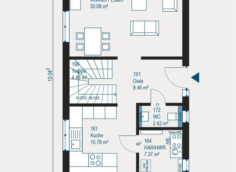 Stadthaus zum Kauf 385.300 € 5 Zimmer 204,9 m² 500 m² Grundstück Wolframs-Eschenbach 91639