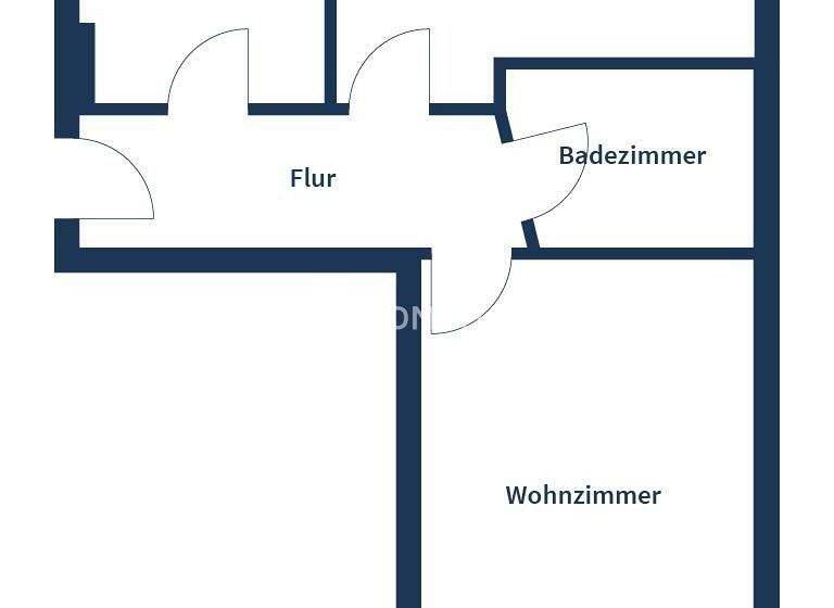 Wohnung zum Kauf 105.000 € 2 Zimmer 47 m² 2. Geschoss Gohlis-Süd Leipzig 04155