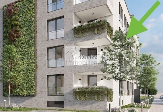 Wohnung zum Kauf provisionsfrei 221.489 € 2 Zimmer 55,5 m²<br/>Wohnfläche EG<br/>Geschoss Melle - Mitte Melle 49324