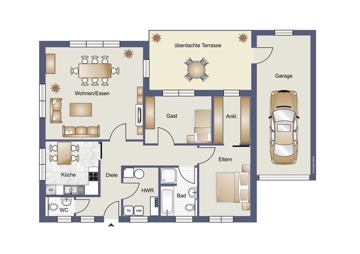 Einfamilienhaus zum Kauf 399.990 € 4 Zimmer 101 m²<br/>Wohnfläche 784 m²<br/>Grundstück Ostochtersum Ochtersum 26489