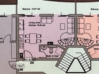 Maisonette zum Kauf provisionsfrei 99.900 € 4 Zimmer 145,8 m² 4. Geschoss Sunny Beach 8240