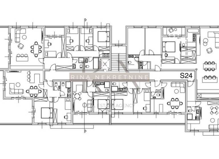Studio zum Kauf 144.432 € 1 Zimmer 40 m² 2. Geschoss Blato, Novi Zagreb - Zapad Blato