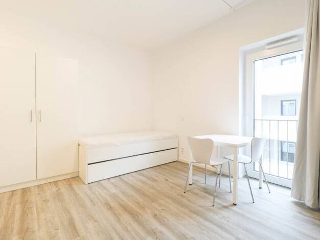 Wohnung zur Miete - Erstbezug 622 € 1 Zimmer 26,3 m² 3. Geschoss frei ab 01.01.2026 Heinrichstraße 85 Mörsenbroich Düsseldorf-Düsseltal 40239