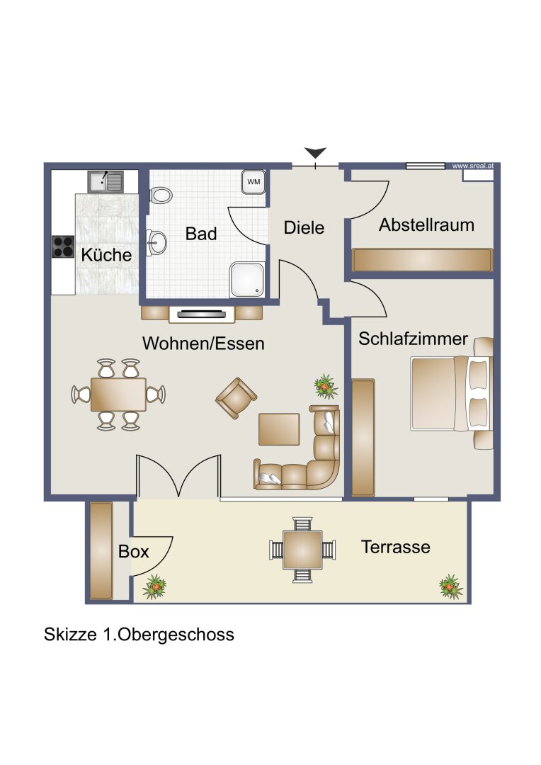 Wohnung zum Kauf 260.000 € 2 Zimmer 58,4 m²<br/>Wohnfläche Blattur Götzis 6840