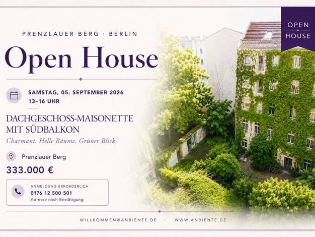 Maisonette zum Kauf 333.000 € 2 Zimmer 42 m² 5. Geschoss Prenzlauer Berg Pankow 10405