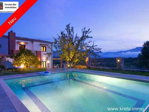 Villa zum Kauf 495.000 € 6 Zimmer 172 m² 850 m² Grundstück Municipality of Rethymnon 741 00